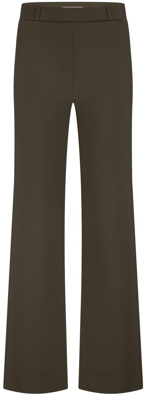 STUDIO ANNELOES - Lexie bonded trousers - 94801 - 8700 espresso Bruin