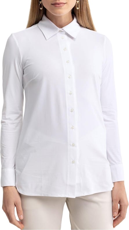 STUDIO ANNELOES - Poppy blouse - 94802 - 1000 white Wit