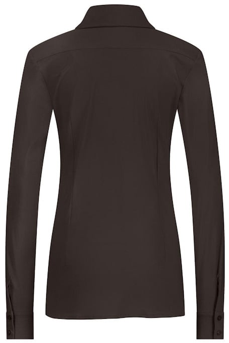STUDIO ANNELOES - Poppy blouse - 94802 - 8700 Espresso Bruin