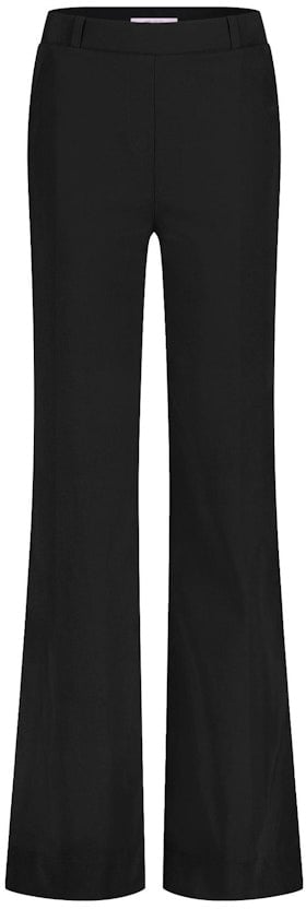 STUDIO ANNELOES - Lexie LONG bonded trousers - 94810 - 9000 Black Zwart