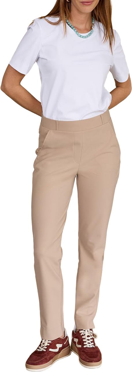 STUDIO ANNELOES - Anne bonded trousers - 94819 - 2200 Latte Bruin