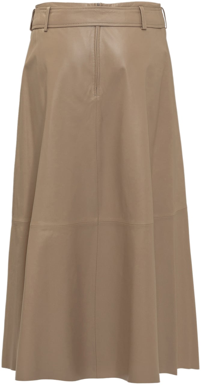 Studio AR Gonna Con cintura Beige