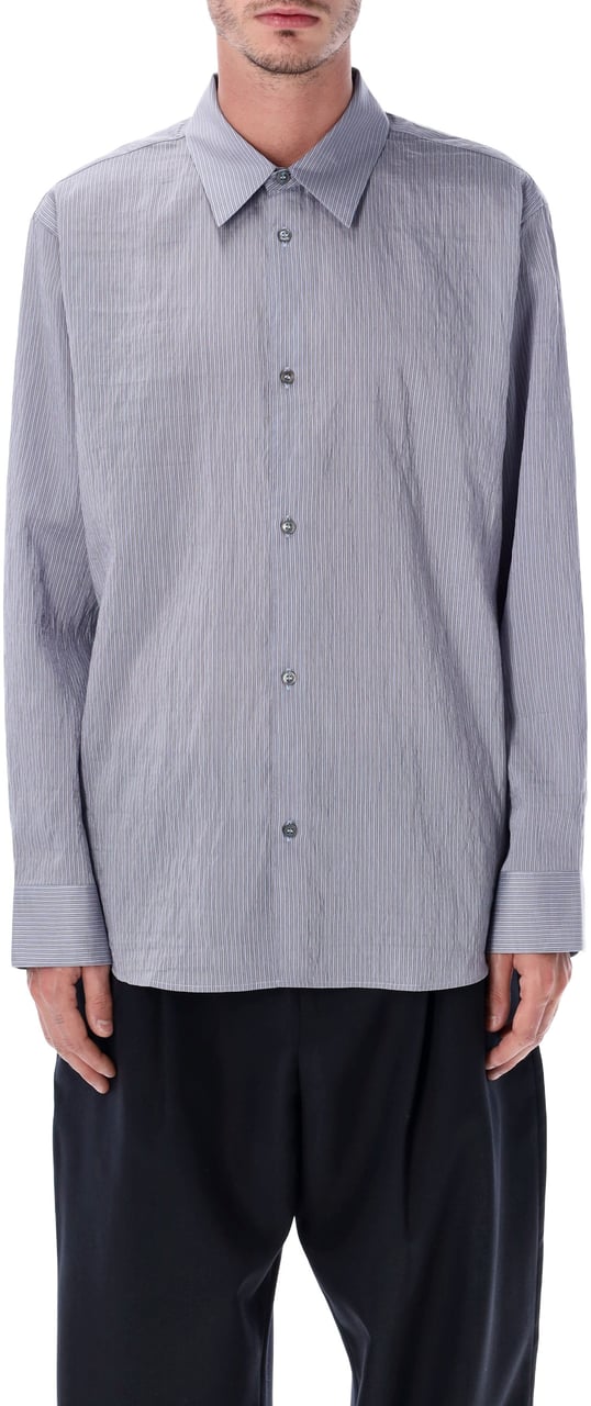 Studio Nicholson View Shirt Lilac Stripe Paars