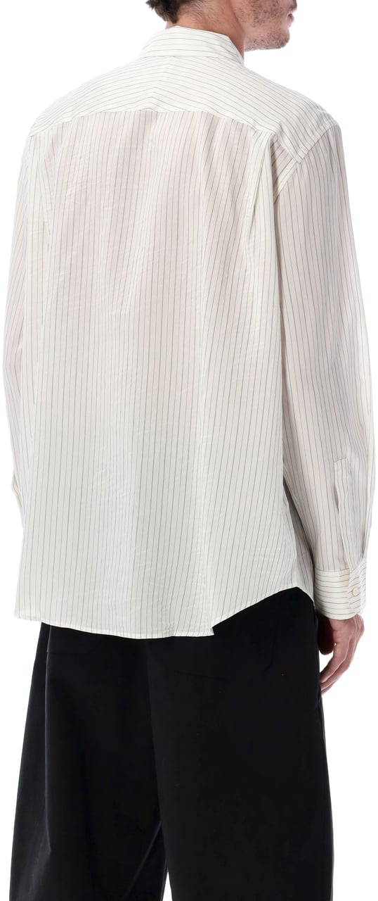 Studio Nicholson View Shirt Ecru Black Divers
