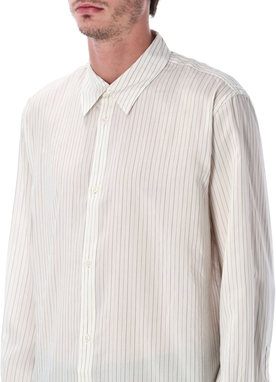 Studio Nicholson View Shirt Ecru Black Divers