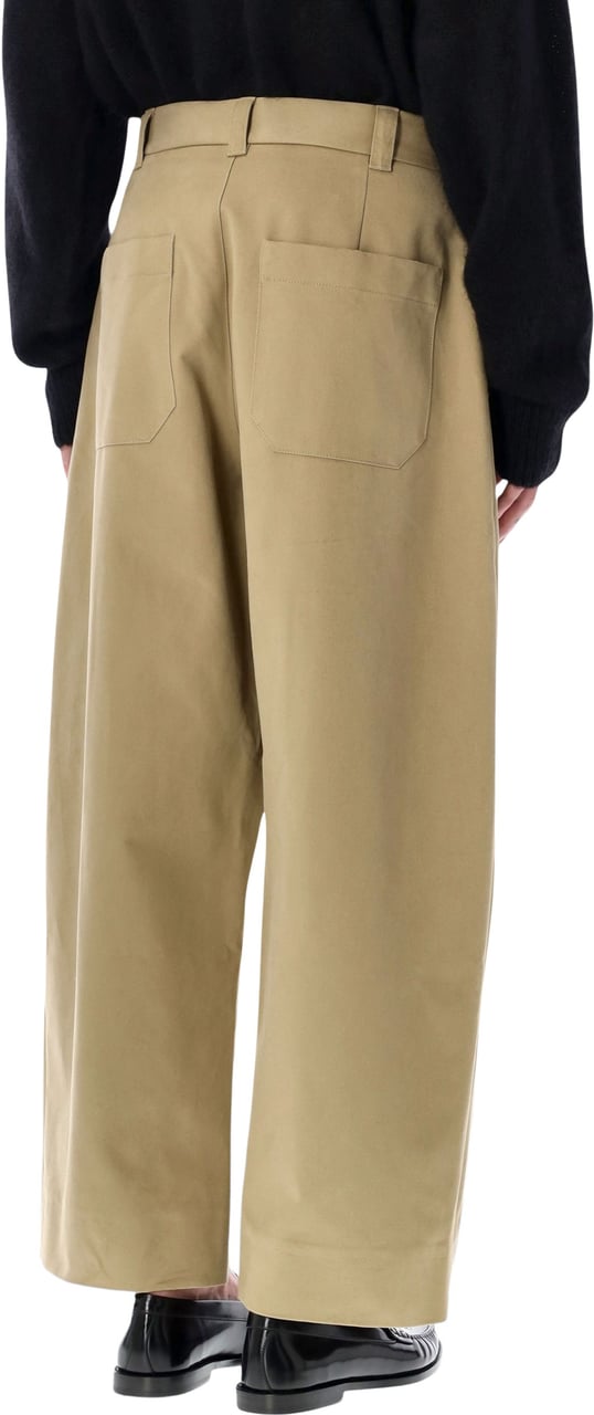 Studio Nicholson Sorte Chino Marrone Bruin