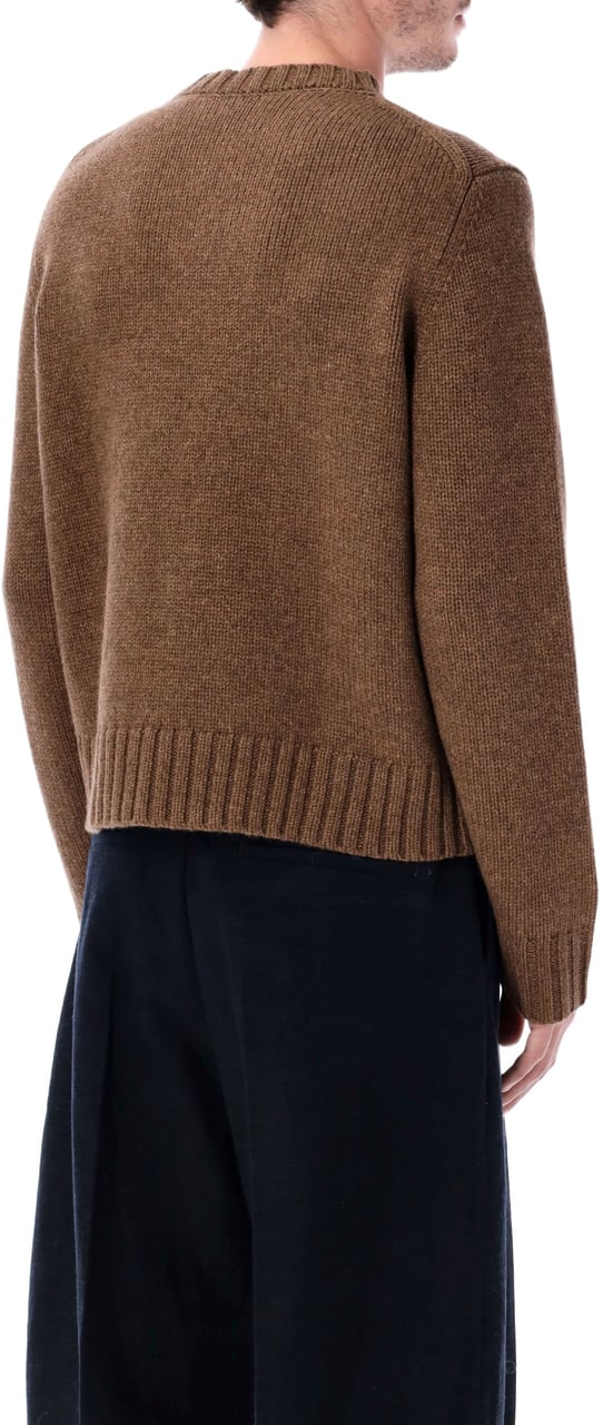 Studio Nicholson Cree Sweater Marrone Bruin