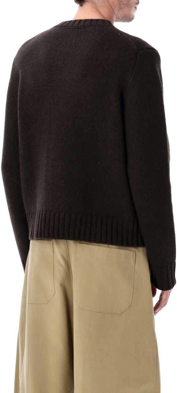 Studio Nicholson Cree Sweater Espresso Brown Bruin