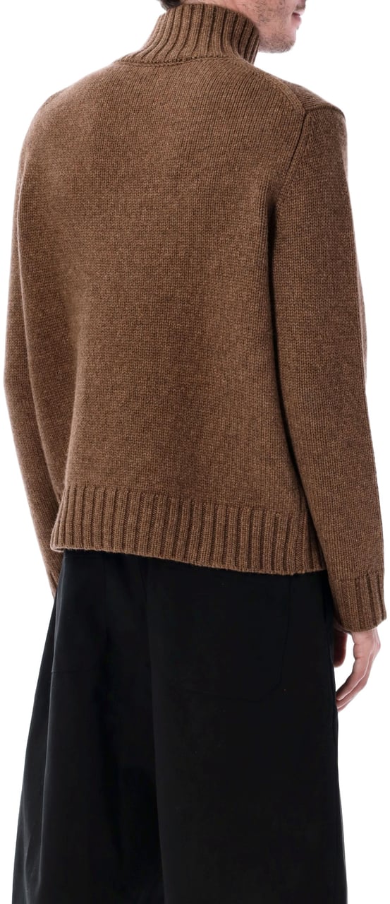 Studio Nicholson Loris High Neck Marrone Bruin