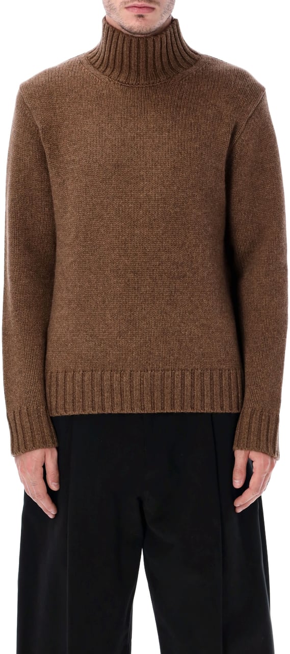 Studio Nicholson Loris High Neck Marrone Bruin