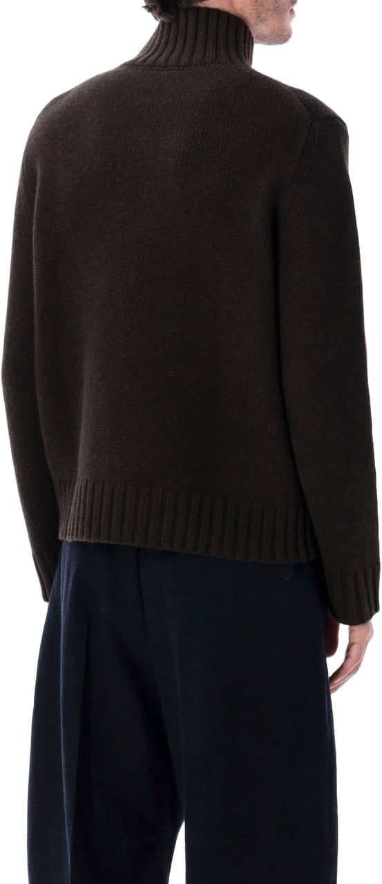 Studio Nicholson Loris High Neck Espresso Brown Bruin