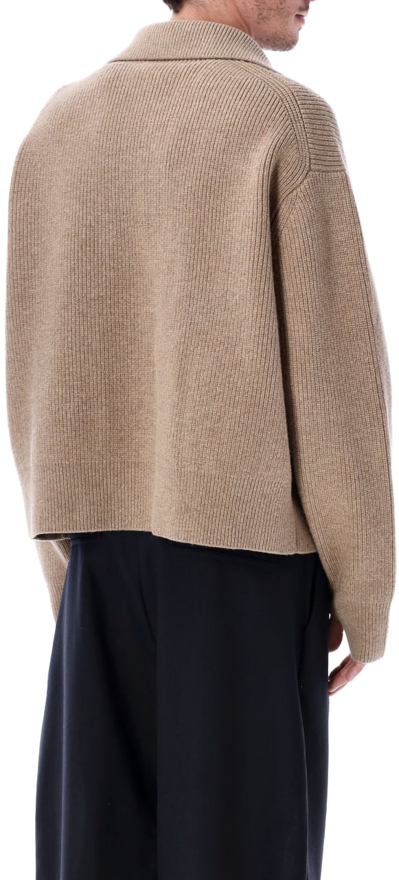 Studio Nicholson Nash Polo Oatmeal Beige