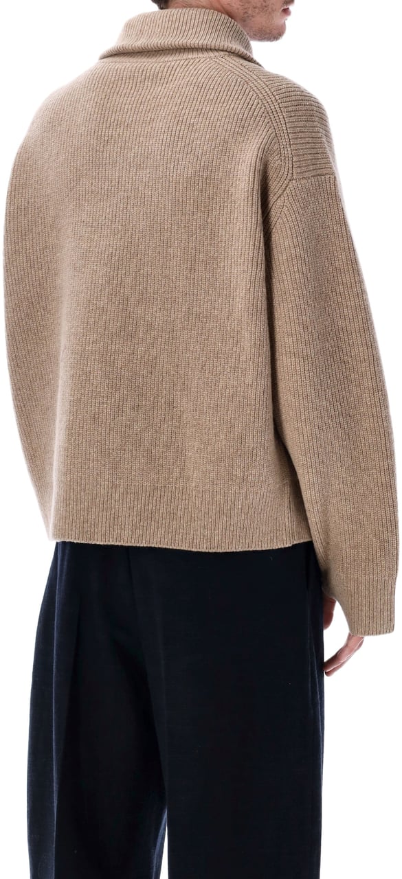 Studio Nicholson Sandos Cardigan Oatmeal Beige