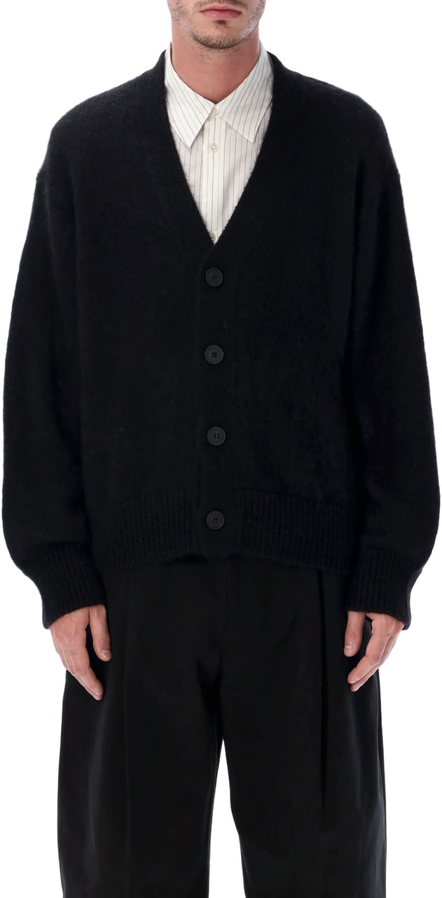 Studio Nicholson Trey Cardigan Nero Zwart