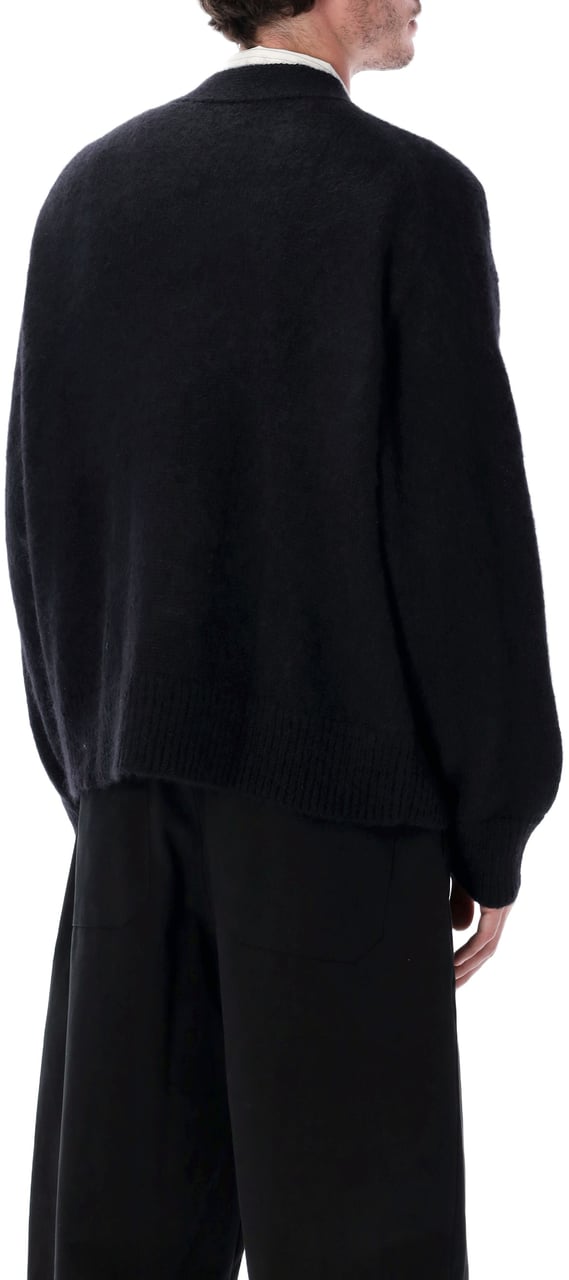 Studio Nicholson Trey Cardigan Nero Zwart