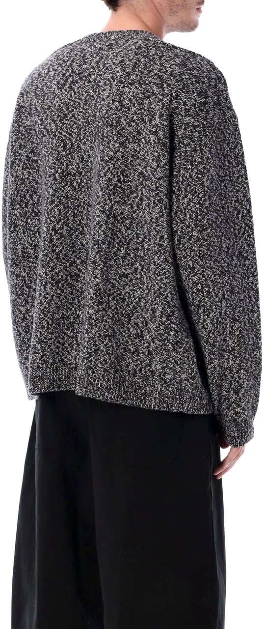 Studio Nicholson Hemyl Sweater Navy Mouline Navy