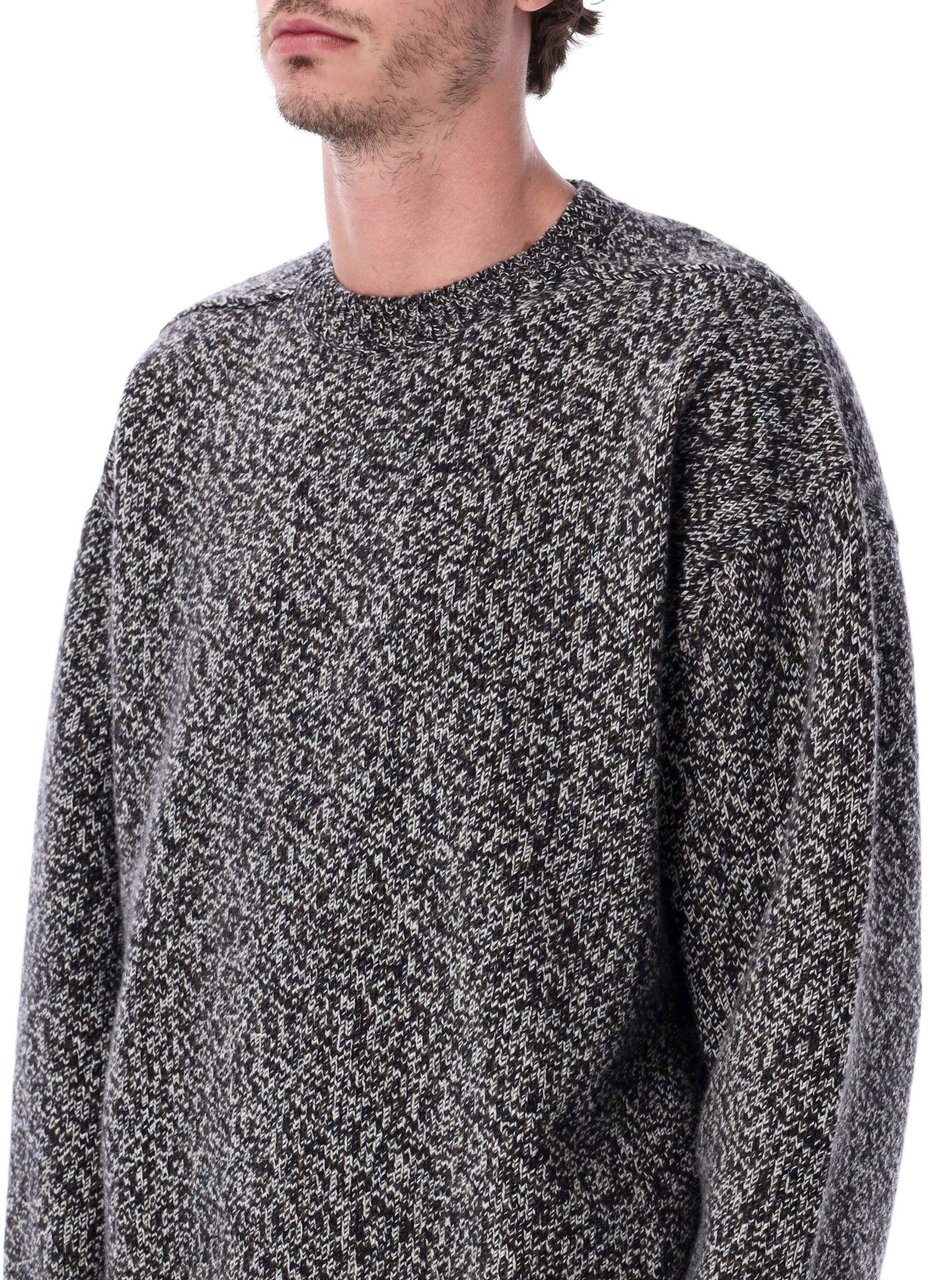 Studio Nicholson Hemyl Sweater Navy Mouline Navy