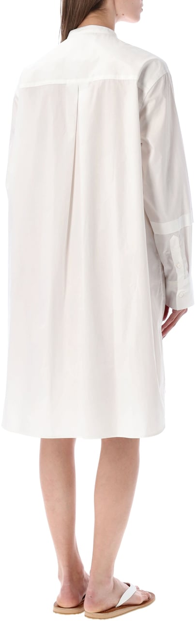 Studio Nicholson Shirt Dress Smoking Bianco Wit