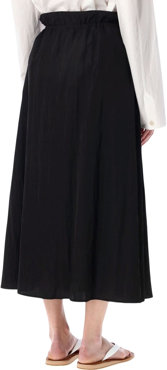 Studio Nicholson Messina Long Skirt Nero Zwart