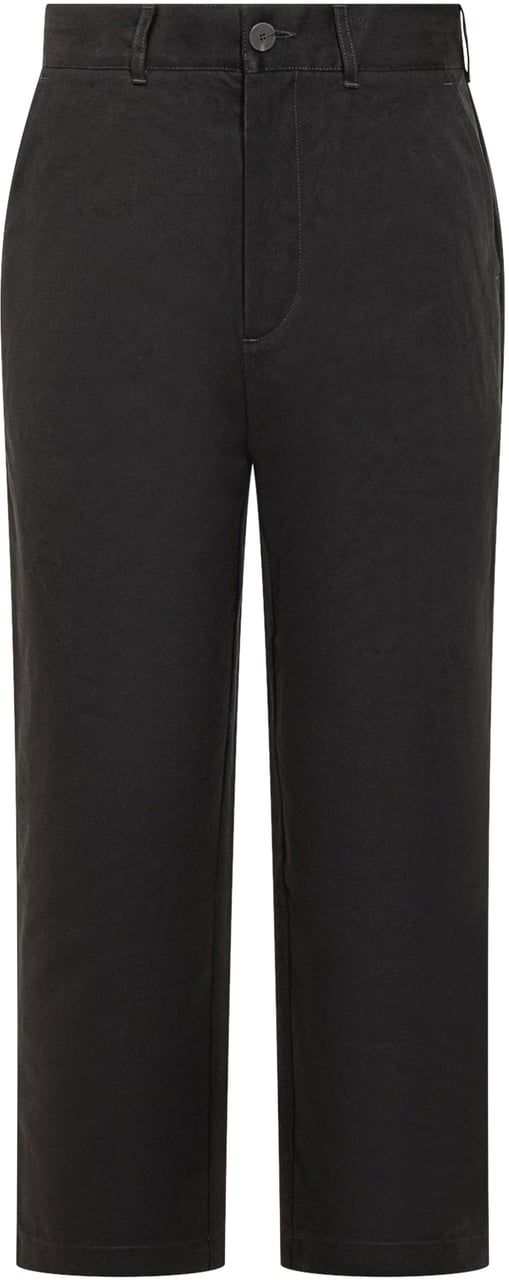 Studio Nicholson Studio Nicholson Pantaloni Neri Dritti Zwart