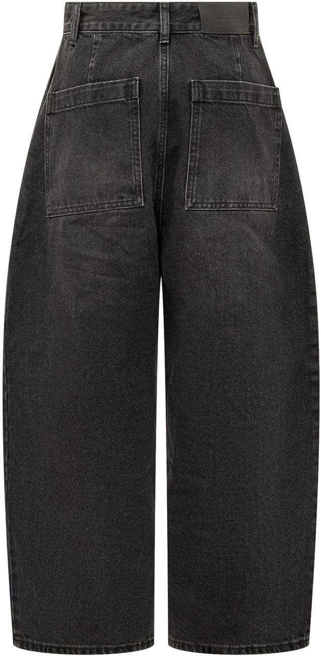 Studio Nicholson Studio Nicholson Jeans Wide-Leg Zwart