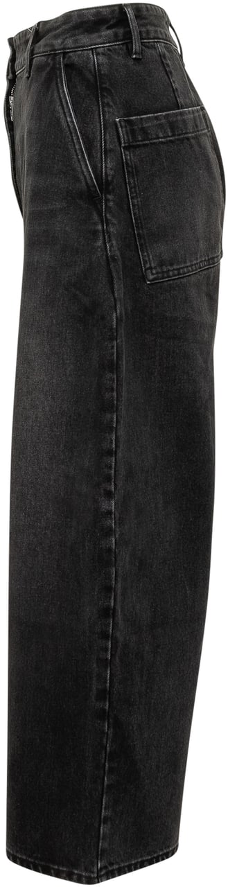 Studio Nicholson Studio Nicholson Jeans Wide-Leg Zwart