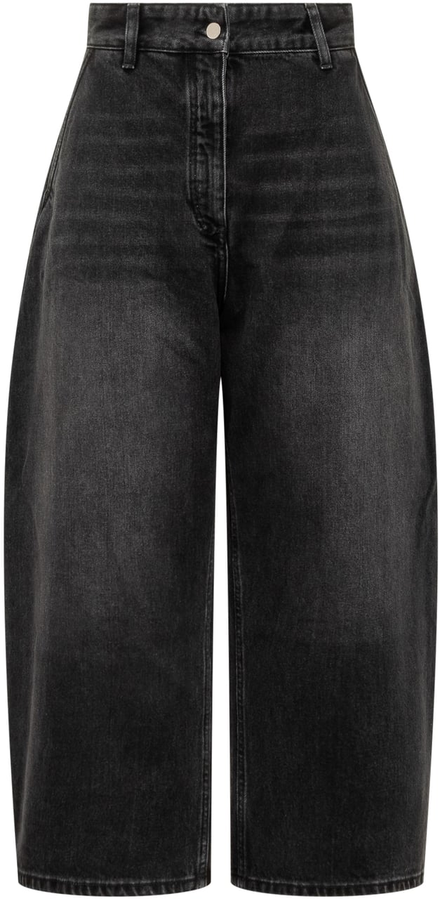 Studio Nicholson Studio Nicholson Jeans Wide-Leg Zwart