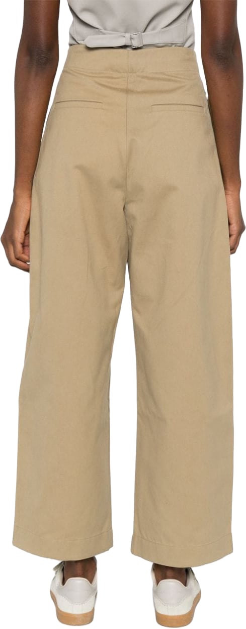 Studio Nicholson Trousers Beige Beige