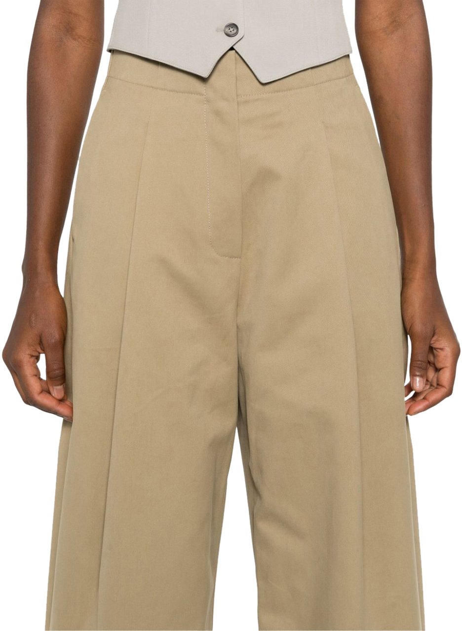 Studio Nicholson Trousers Beige Beige