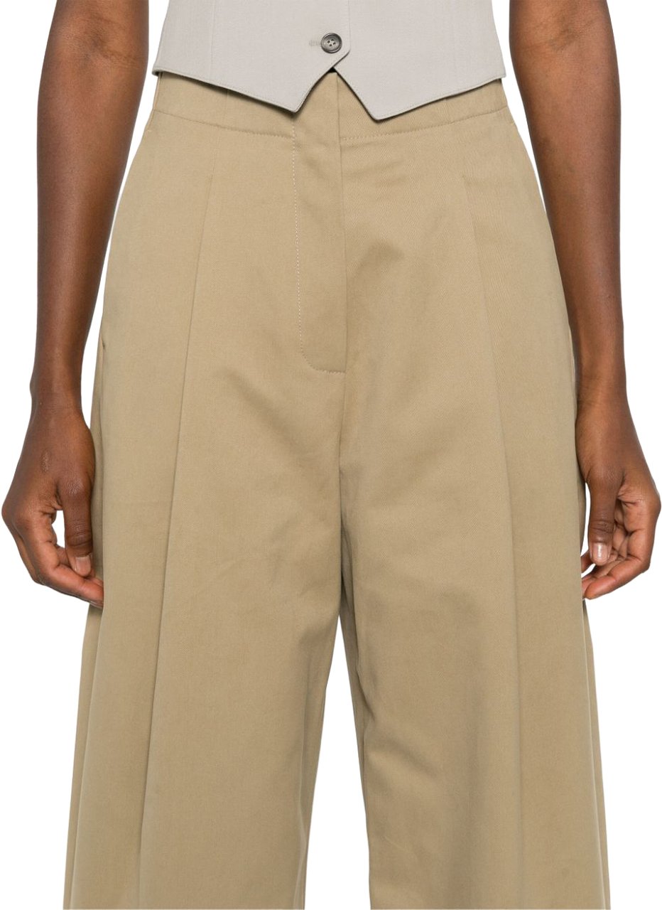 Studio Nicholson Trousers Beige Beige