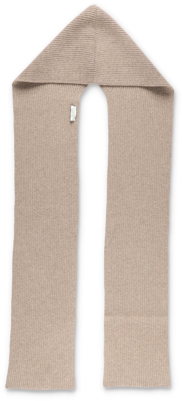 Studio Nicholson Hooded Scarf Oatmeal Beige