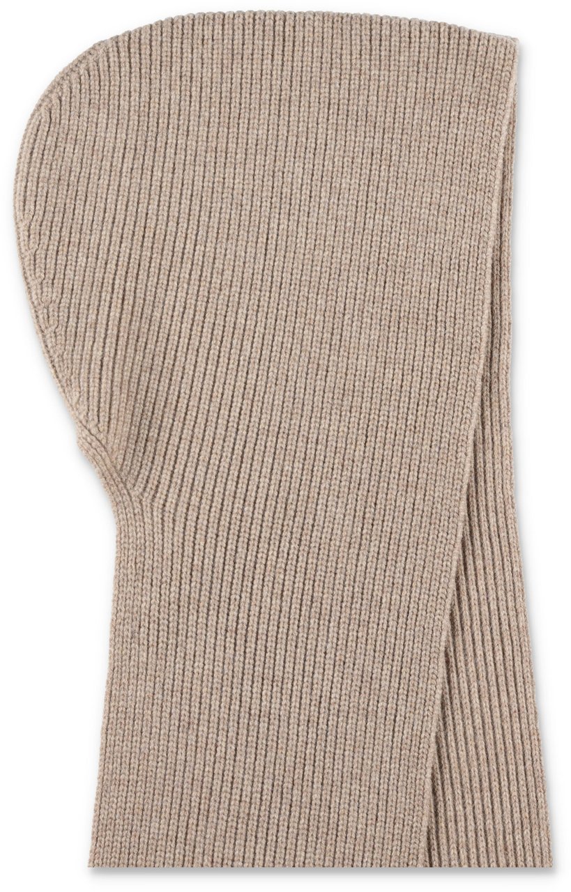 Studio Nicholson Hooded Scarf Oatmeal Beige