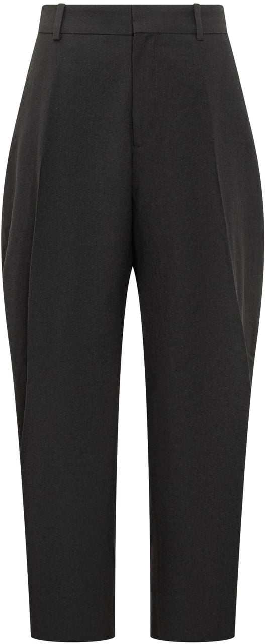 Studio Nicholson Studio Nicholson Pantaloni a Gamba Ampia Zwart