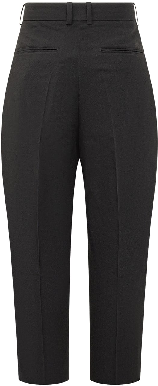 Studio Nicholson Studio Nicholson Pantaloni a Gamba Ampia Zwart