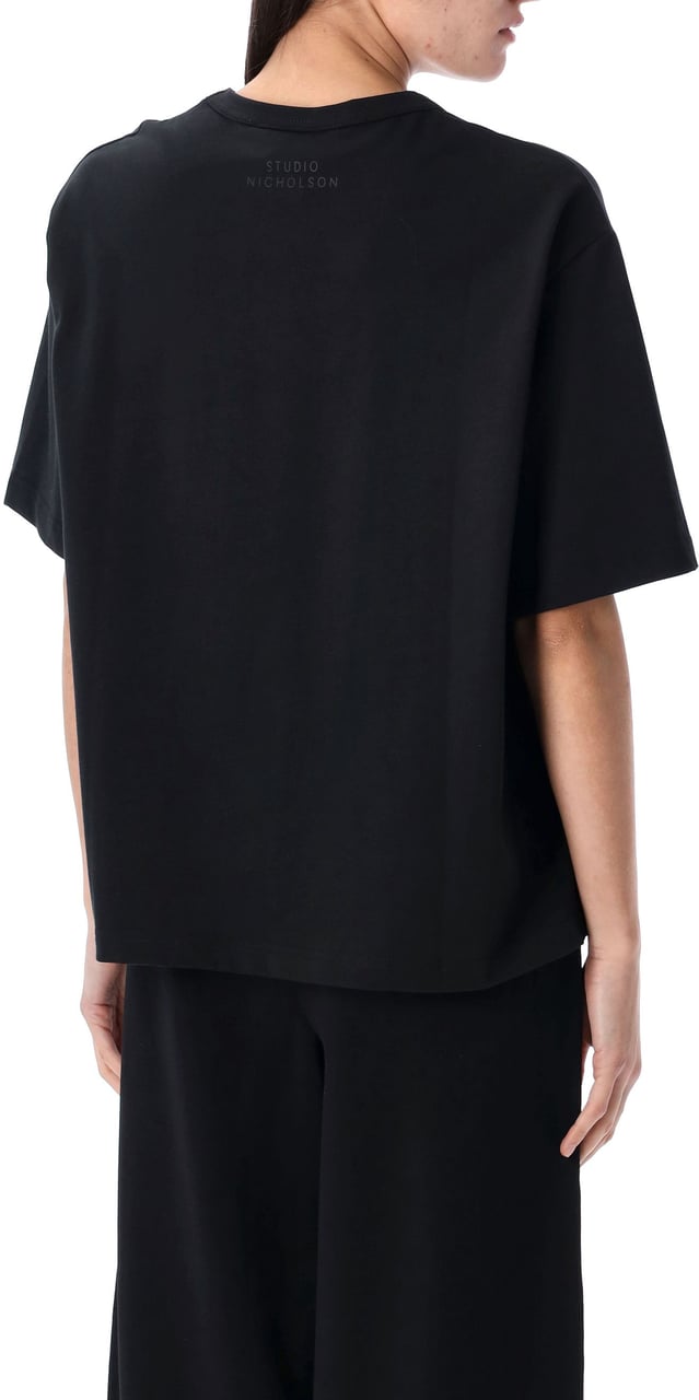 Studio Nicholson Tshirt Ss Nero Zwart