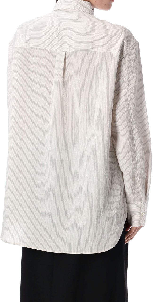 Studio Nicholson Oversized Classic Shirt Nero Zwart