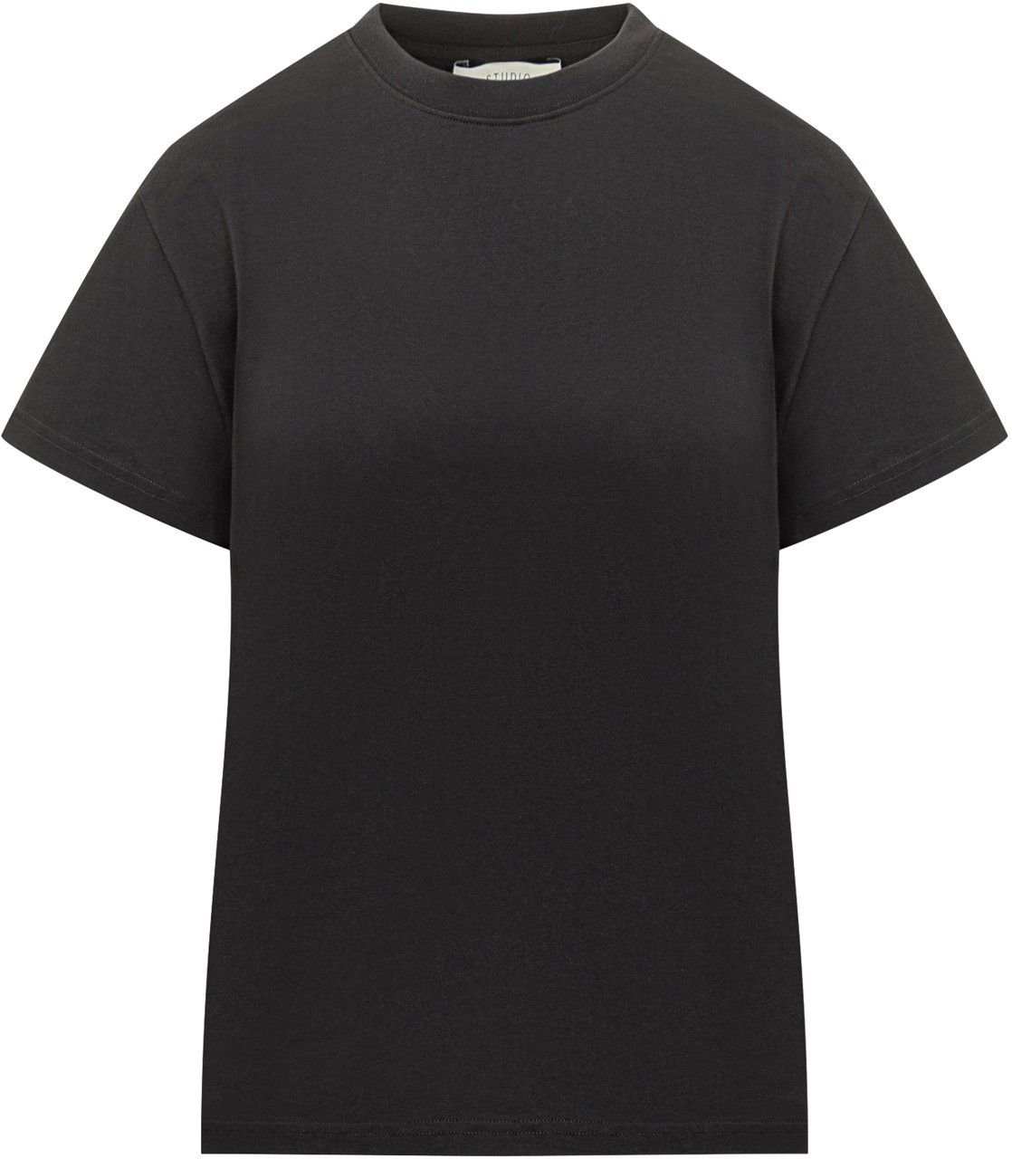 Studio Nicholson Studio Nicholson T-Shirt in Cotone Zwart