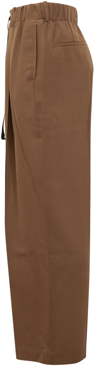 Studio Nicholson Studio Nicholson Pantaloni a Vita Alta Bruin
