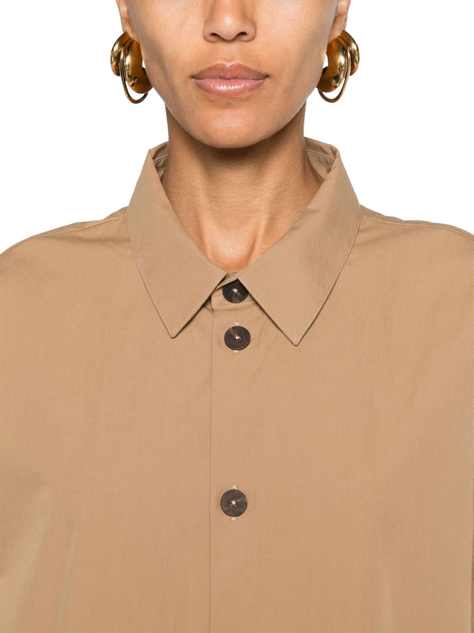 Studio Nicholson Shirts Beige Beige