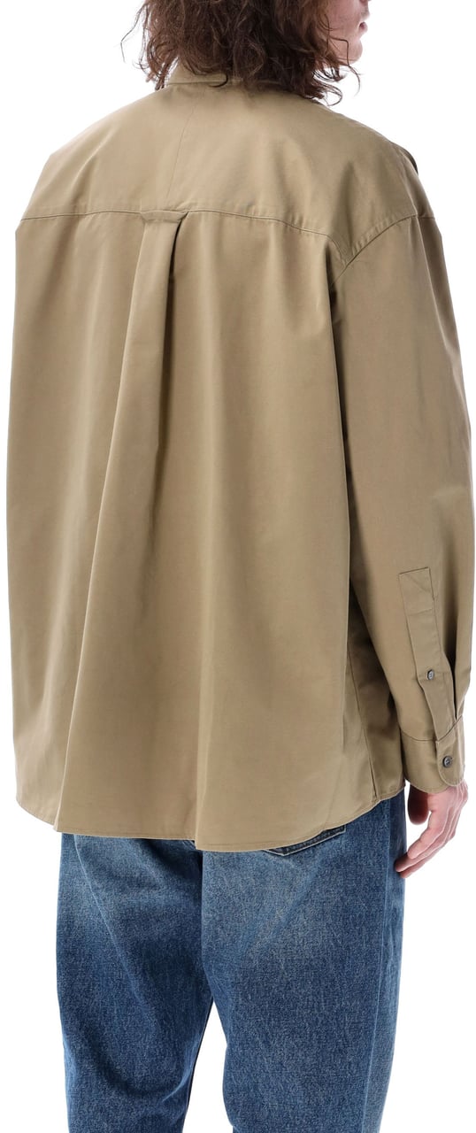 Studio Nicholson Long Sleeve Shirt Parcel Beige Beige