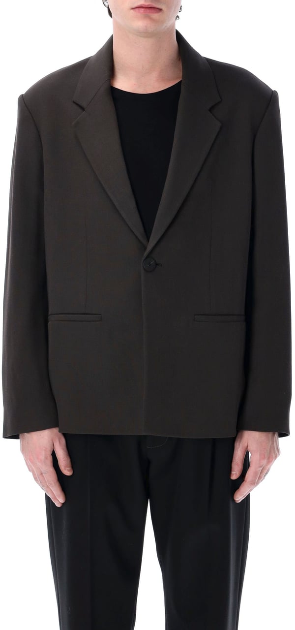 Studio Nicholson Blazer Over Oil Grey Grijs