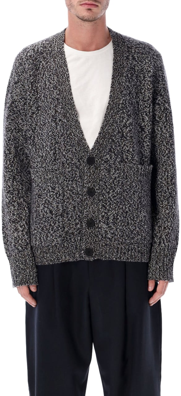 Studio Nicholson Sen Cardigan Navy Mouline Navy