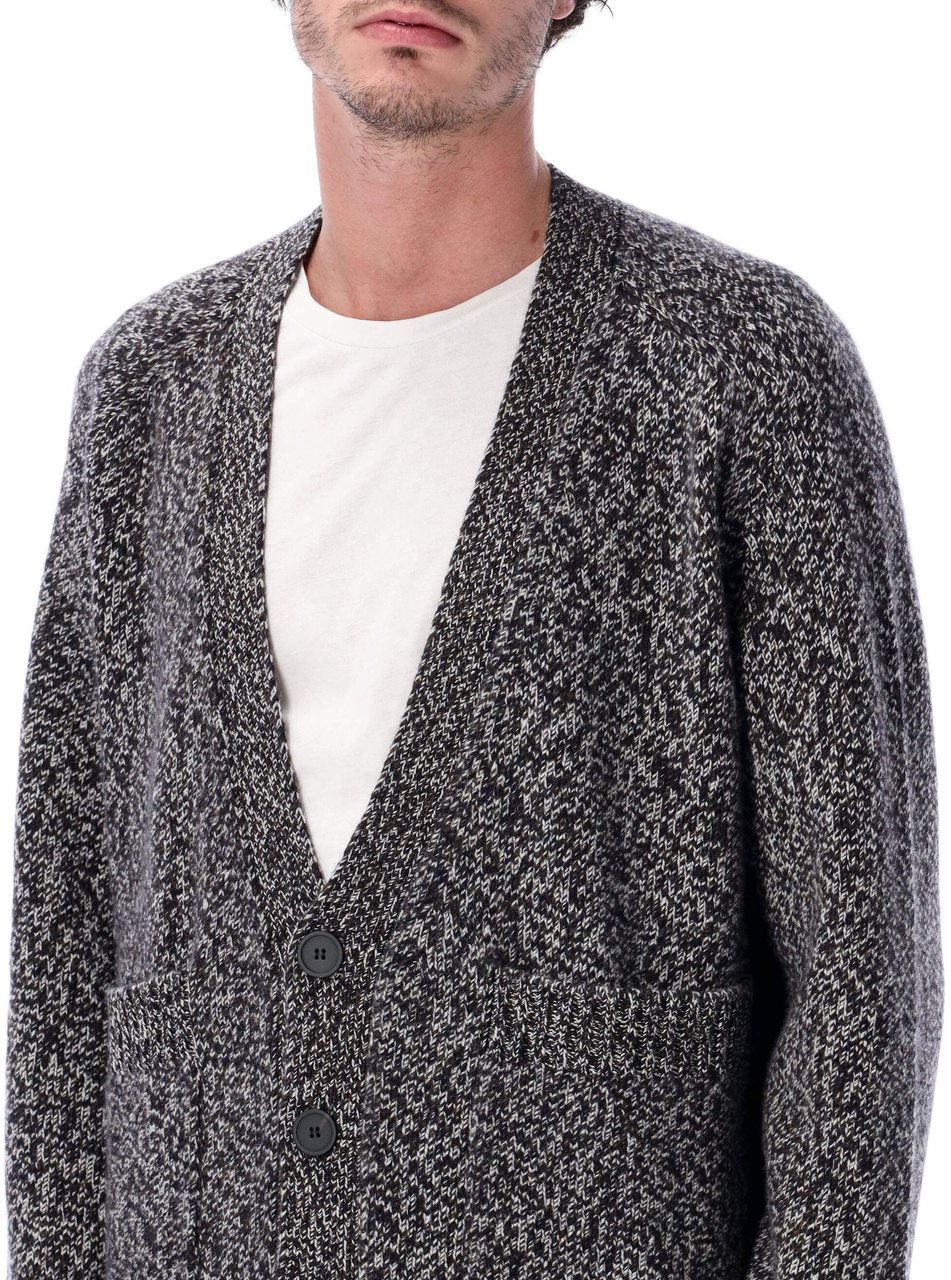 Studio Nicholson Sen Cardigan Navy Mouline Navy