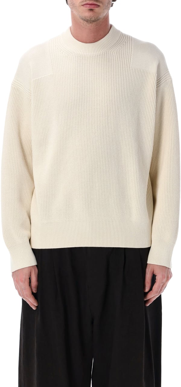Studio Nicholson Crewneck Knit Parchment Beige