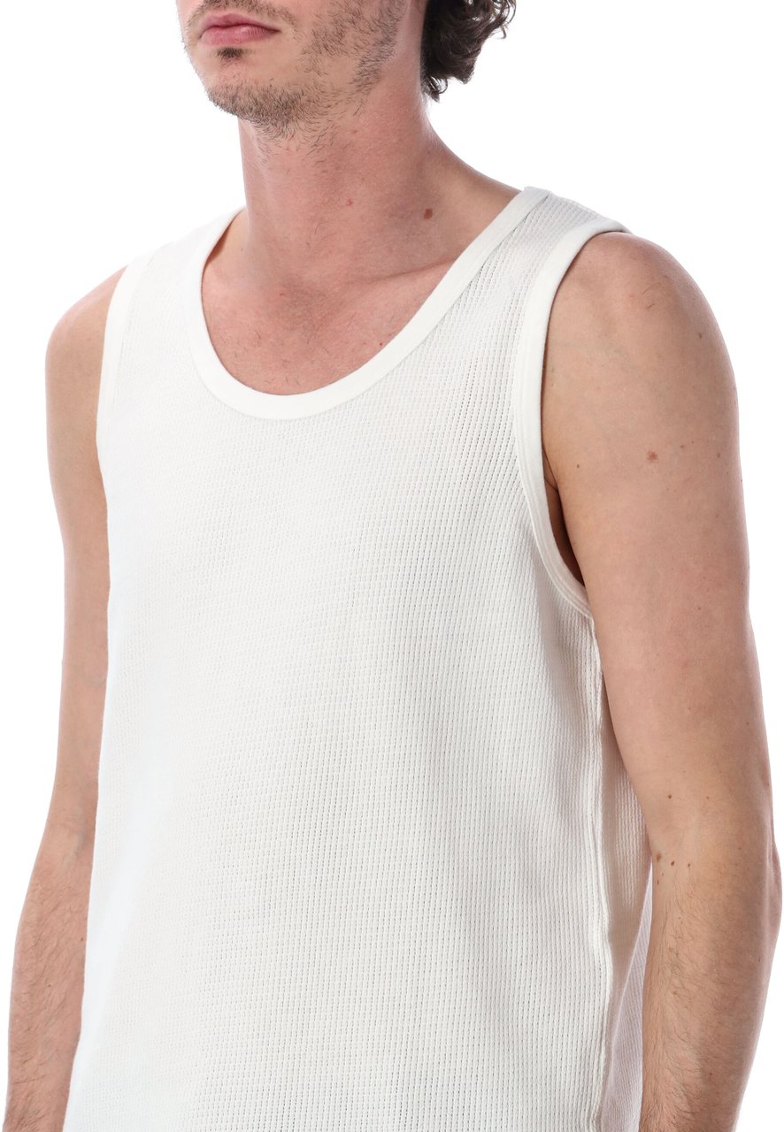 Studio Nicholson Knit Tank Parchment Wit