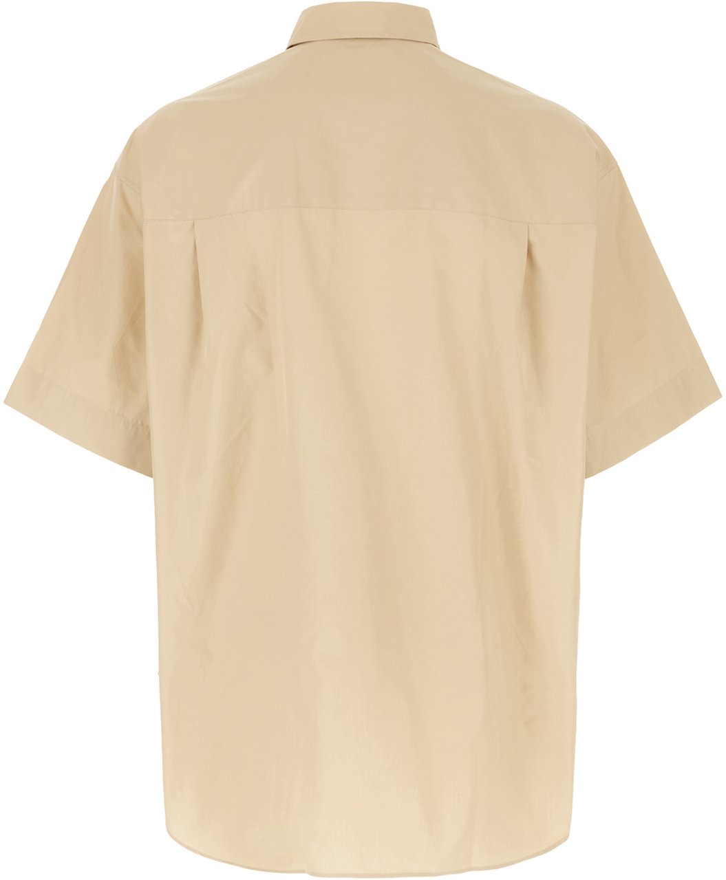 Studio Nicholson Studio Nicholson Sand cotton oversize shirt Beige