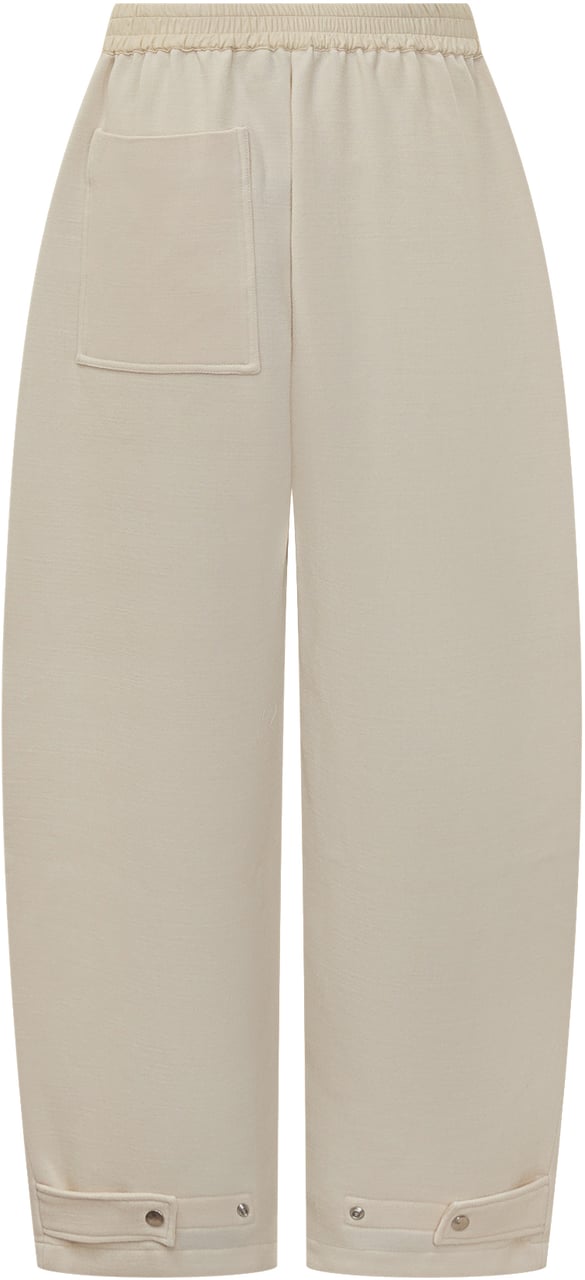 Studio Nicholson Studio Nicholson Pantaloni a Gamba Larga Wit