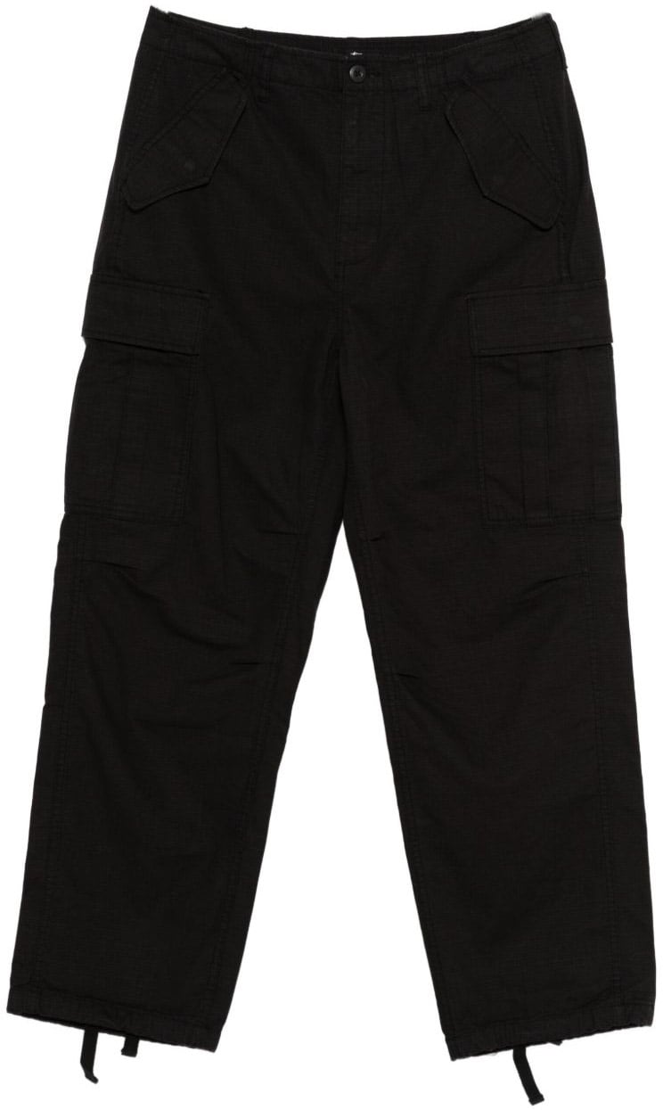 Stüssy Trousers Black Zwart