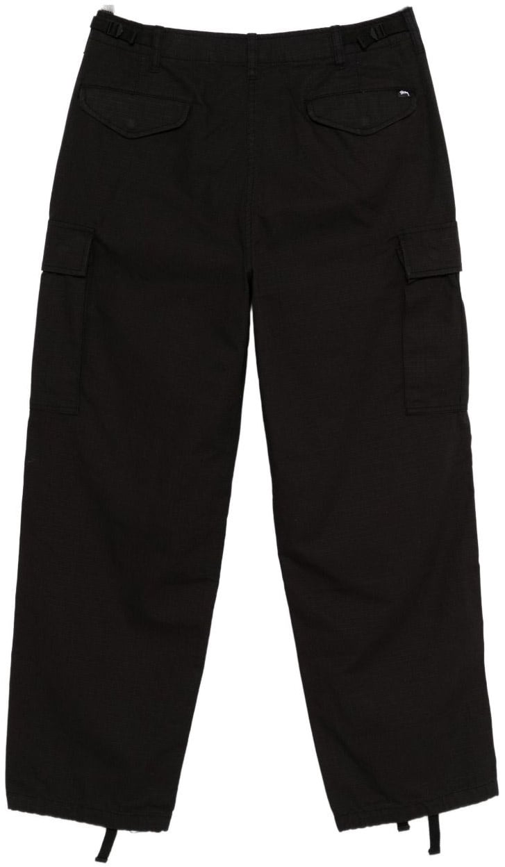 Stüssy Trousers Black Zwart