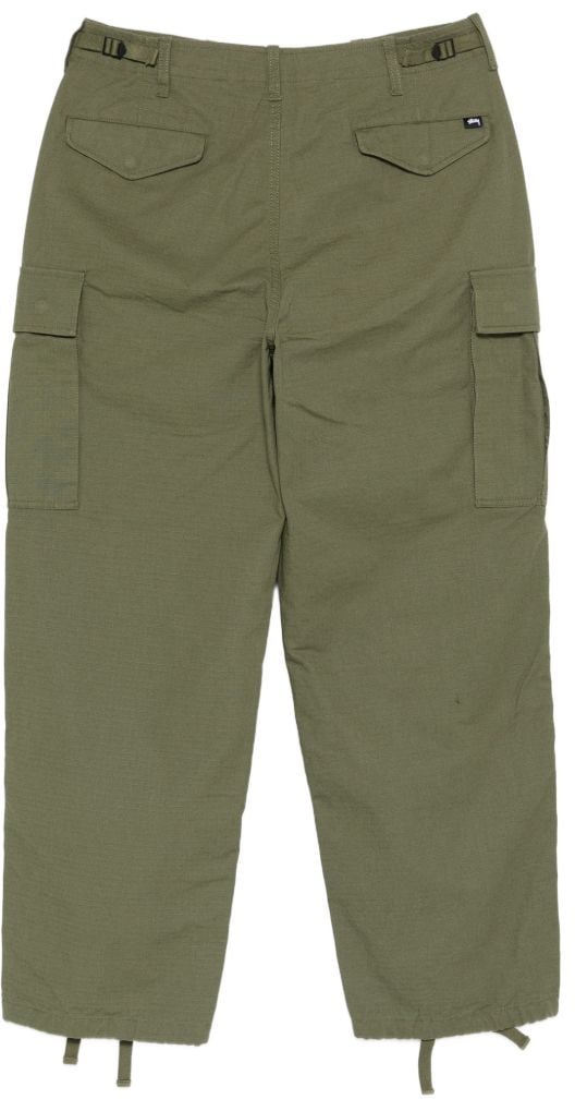 Stüssy Trousers Green Donkergroen